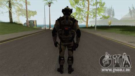 Stormtrooper From Squad Night Tiger (Warface) für GTA San Andreas
