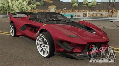 Ferrari FXX-K Evo High Quality pour GTA San Andreas