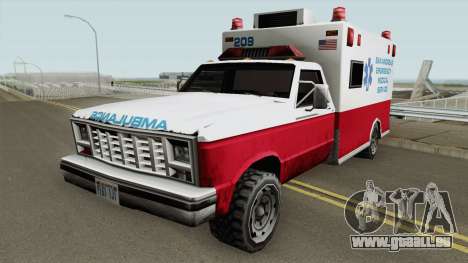 Ambulance From 70s pour GTA San Andreas