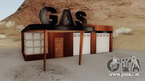 Gas Station Retextured für GTA San Andreas