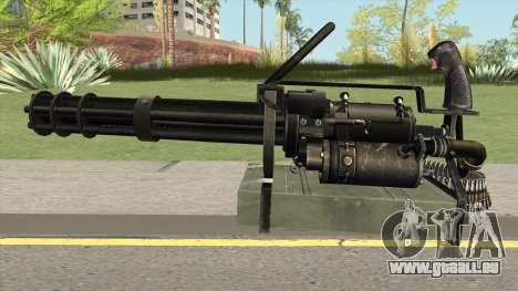 M-134 Minigun Black Ops Camo für GTA San Andreas