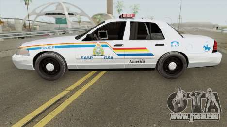 Ford Crown Victoria 2007 SASP RCPM pour GTA San Andreas