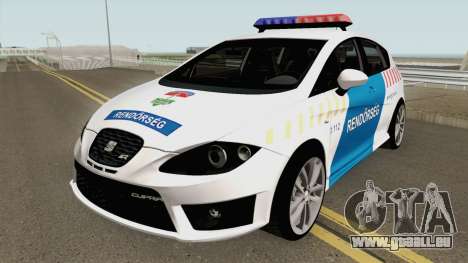 Seat Leon Cupra Magyar Rendorseg (Fixed) für GTA San Andreas