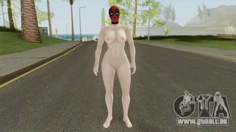 Honoka Nude Cosplay Lady Deadpool pour GTA San Andreas