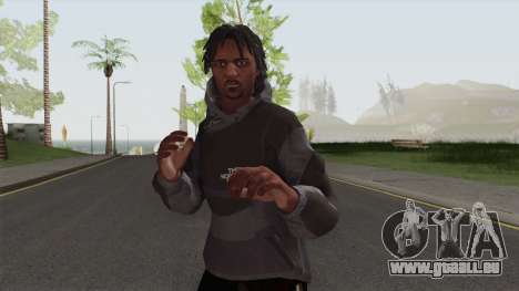 The North Face Black Guy für GTA San Andreas