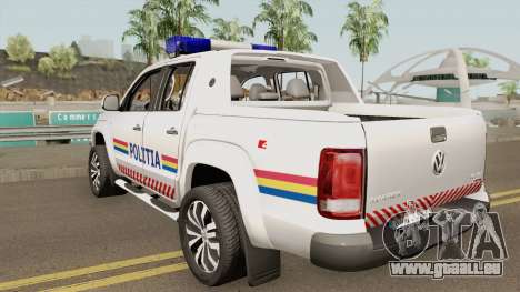 Volkswagen Amarok V6 - Politia Romana 2018 für GTA San Andreas