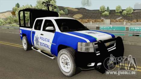 Chevrolet Silverado Policia Estatal Tamaulipas für GTA San Andreas