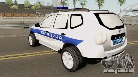 Dacia Duster Serbian Police für GTA San Andreas