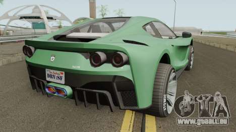 Grotti Itali GTO Stock GTA V für GTA San Andreas