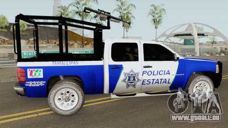 Chevrolet Silverado Policia Estatal Tamaulipas für GTA San Andreas