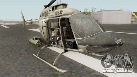 Bell OH-58A Kiowa für GTA San Andreas