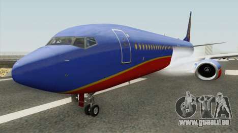 Boeing 737-800 Southwest Airlines (Canyon Blue) pour GTA San Andreas