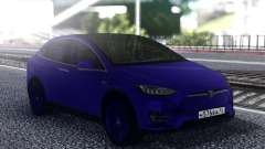 Tesla Model X Blue für GTA San Andreas