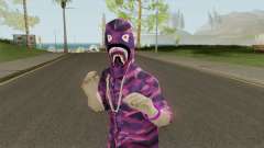 Skin BAPE Purple Camo für GTA San Andreas
