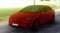 Tesla Model X Red für GTA San Andreas