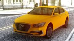 Hyundai Azera 2018 Yellow für GTA San Andreas