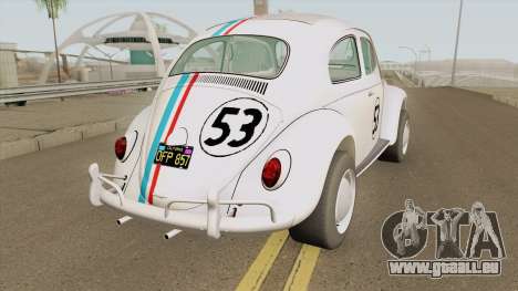 Volkswagen Herbie 1963 pour GTA San Andreas