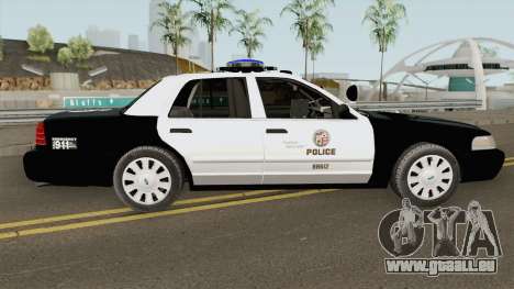 Ford Crown Victoria Police Interceptor LAPD 2011 pour GTA San Andreas