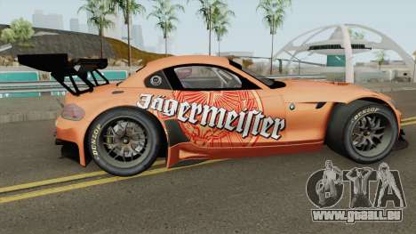 BMW Z4 GT3 2010 Jagermeister pour GTA San Andreas
