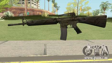 M16A2 Full Jungle Camo (Ext Mag) pour GTA San Andreas