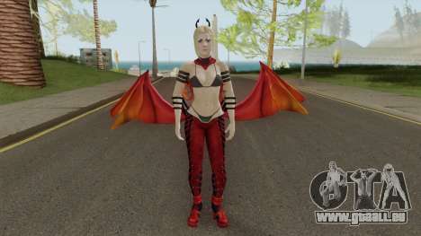 Supergirl Fury Outfit pour GTA San Andreas