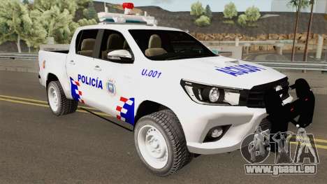 Toyota Hilux Policia de Santiago del Estero pour GTA San Andreas
