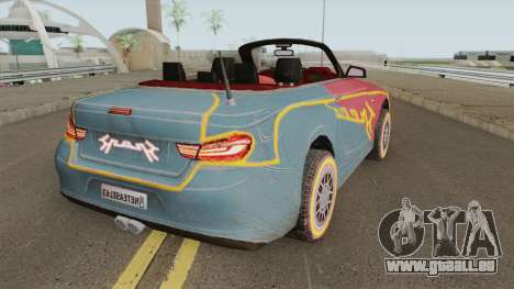 ROS Rosy Comet Car pour GTA San Andreas