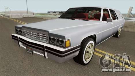 Cadillac Fleetwood Hearse (Romero Style) v1 1985 für GTA San Andreas