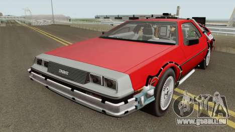 DeLorean DMC-12 (Back To The Future) für GTA San Andreas