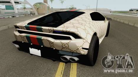 Lamborghini Huracan 2014 (Gucci Style) für GTA San Andreas