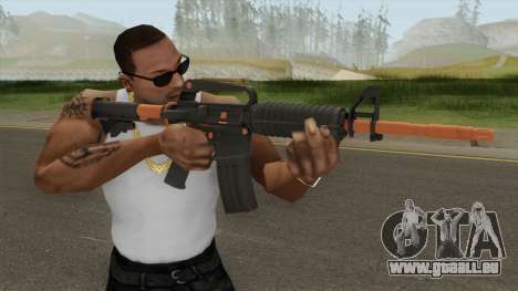 CS:GO M4A1 (Orange Accents Skin) für GTA San Andreas