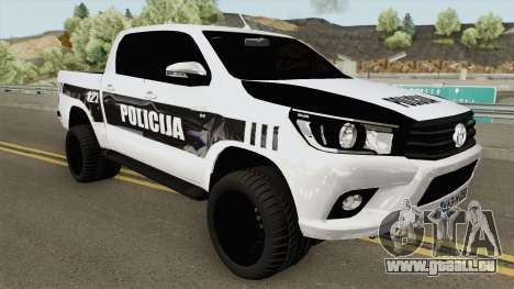 Toyota Hilux POLICIJA BiH pour GTA San Andreas