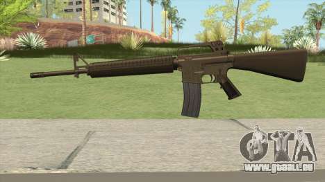 M16A2 Full Desert Camo (Ext Mag) für GTA San Andreas