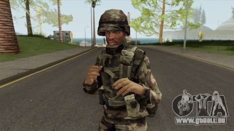 CJ Militar pour GTA San Andreas
