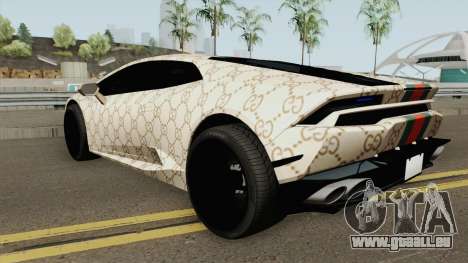 Lamborghini Huracan 2014 (Gucci Style) pour GTA San Andreas