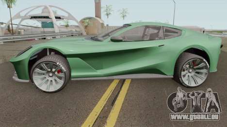 Grotti Itali GTO GTA V IVF pour GTA San Andreas