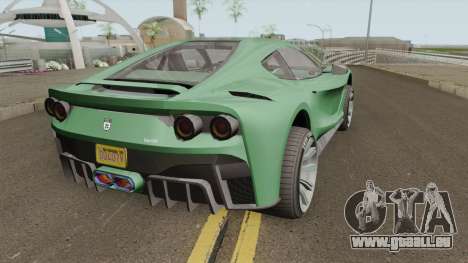 Grotti Itali GTO GTA V IVF für GTA San Andreas