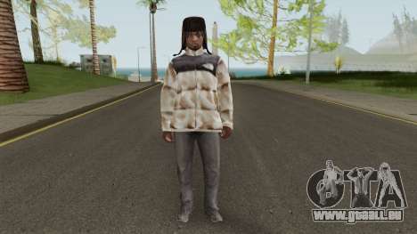 Skin Random 136 (Outfit North Face) für GTA San Andreas
