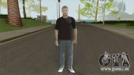David Beckham Skin pour GTA San Andreas