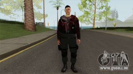 The Punisher V3 (Blood Retextured V2) pour GTA San Andreas