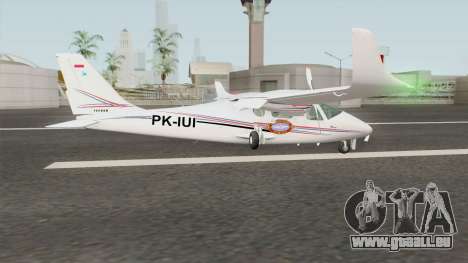 Bandung Pilot Academy Tecnam P2006T für GTA San Andreas