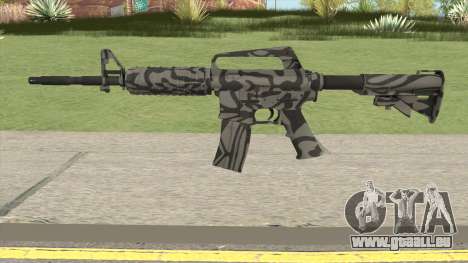 CS:GO M4A1 (Zebra Dark Skin) für GTA San Andreas