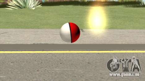 Poke Ball (Red) pour GTA San Andreas