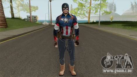 Skin Random 144 (Outfit Captain America) pour GTA San Andreas