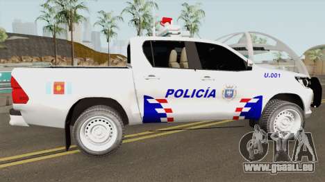 Toyota Hilux Policia de Santiago del Estero für GTA San Andreas