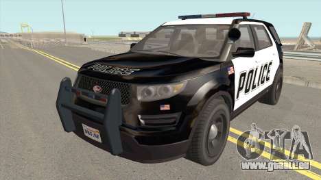 Vapid Police Cruiser Utility GTA V für GTA San Andreas
