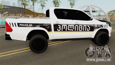 Toyota Hilux Georgia Police pour GTA San Andreas