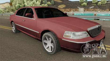 Lincoln Town Car (SA Style) 2011 für GTA San Andreas
