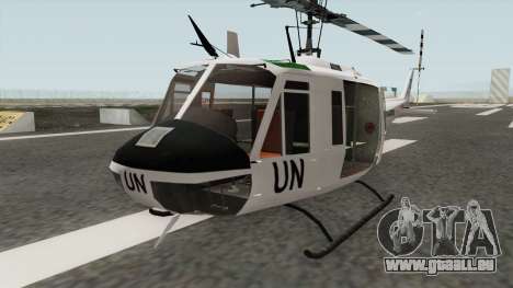 Bell UH-1 Huey United Nations pour GTA San Andreas