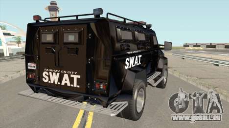 NFS MW 2012 SWAT Van für GTA San Andreas